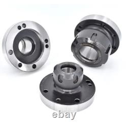 ER16 ER25 ER32 ER40 Lathe Chuck Mini Spindle 80-100mm Collet Flange CNC Fixture