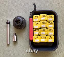 ER32 Chuck & Collets with shaft adapter (your choice) for lathes or DIY projects