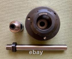 ER32 Chuck & Collets with shaft adapter (your choice) for lathes or DIY projects