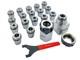 ER32 Collet Chuck Block Adapter With 18 pcs Range 3/32 -5/32 Collets for CNC