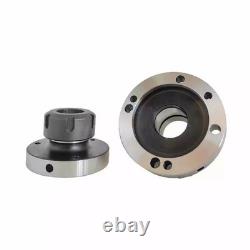 ER32 Collet Chuck D100mm Mini Flange 4 Axis Durable CNC Milling Lathe Fixture