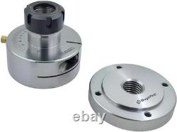 ER32 Eccentric Offset Lathe Chuck, Adjustable for Wood & Metal