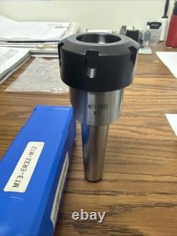 ER32 MT3 M12 Taper Collet Chuck Holder CNC Milling Lathe Straight Tool