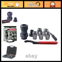 ER32 Woodworking Dowel Collet Chuck System for Lathe 1/4 3/8 1/2 5/8 3/4 Sizes