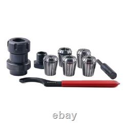 ER32 Woodworking Dowel Collet Chuck System for Lathe 1/4 3/8 1/2 5/8 3/4 Sizes