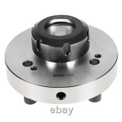ER40 125mm Diameter Compact Lathe Tool Stud 5/8 For Milling Lathe Collet Chuck