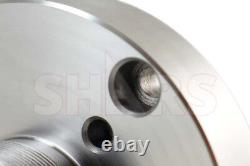 ER40 5 SET TRU Collet Chuck CNC Fine Adj. 0.0005TIR+D1-5 Threaded Backplate L