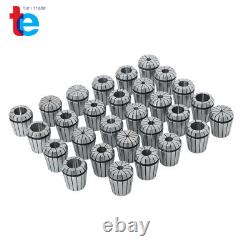 ER40 Collet 29Pcs Spring Collets Chuck Set 1/8- 1 Precision For Lathe