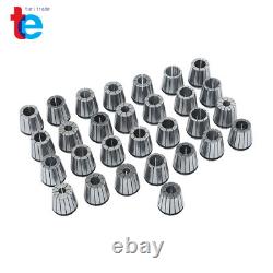 ER40 Collet 29Pcs Spring Collets Chuck Set 1/8- 1 Precision For Lathe