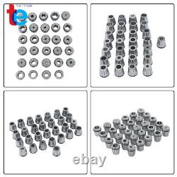 ER40 Collet 29Pcs Spring Collets Chuck Set 1/8- 1 Precision For Lathe