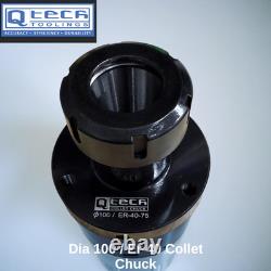 ER40 Collet Chuck 100 Diameter Compact Lathe Tight Tolerance for Mill