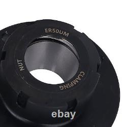 ER50 Collet Chuck 125mm Diameter 7 Hole 0.005 Lathe Collet Holder Tool