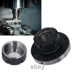 ER50 Collet Chuck 125mm Diameter 7 Hole 0.005 Lathe Collet Holder Tools Part