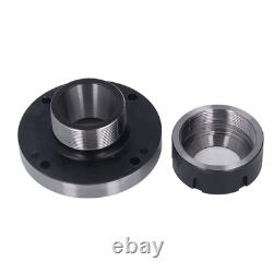 ER50 Collet Chuck 125mm Diameter 7 Hole 0.005 Lathe Collet Holder Tools Part