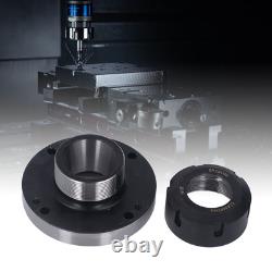 ER50 Collet Chuck 125mm Diameter 7 Hole 0.005 Lathe Collet Holder Tools Part