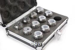 ER 32 COLLET SET 1/8 3/4 MILLING LATHE DIN 6499/B. 0003 WITH Certificate #