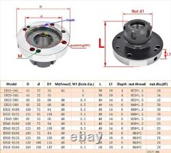 ER Collet Chuck ER16 ER20 ER25 ER32 ER40 ER50 100 125mm CNC Lathe Fixture Tool