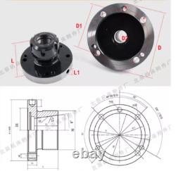 ER Lathe Chuck Viable Spindle Flange Four Axis Cartridge Collet Fixture CNC Tool