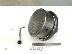 1 x ECLIPSE Magnethalter rund zuschaltbar; magnetic lathe chuck; Ø 122mm; AX475C 