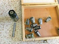 Emco 3 Lathe And Mill. Collet Holder And Collets