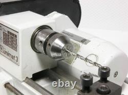 Emco ES-16 Collet Chuck M14 x 1 Thread Mount, and 10 ER-16 Collets, with Box