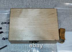 Emco Unimat DB200 Lathe E-16 Collet Chuck Set with 17 Collets Ref No 1020 A31Z