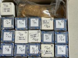 Erickson COLLET CHUCK HOLDER & Valentie Lathe Collet Set (22pc)