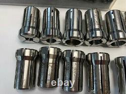 Erickson S-183 Collet Set Machinist Tools 1/4-3/4 17 Piece For Lathe MILL Tool