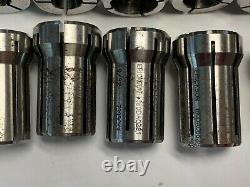 Erickson S-183 Collet Set Machinist Tools 1/4-3/4 17 Piece For Lathe MILL Tool
