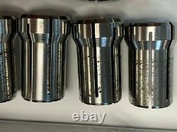 Erickson S-183 Collet Set Machinist Tools 1/4-3/4 17 Piece For Lathe MILL Tool