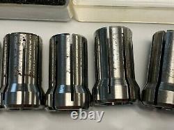 Erickson S-183 Collet Set Machinist Tools 1/4-3/4 17 Piece For Lathe MILL Tool