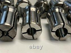 Erickson S-183 Collet Set Machinist Tools 1/4-3/4 17 Piece For Lathe MILL Tool