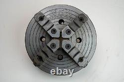 Excellent Skinner B-104-T. D. P 5-3/4 (almost 6) Independent 4-Jaw Lathe Chuck