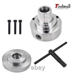 Findmall 5C 5Collet Lathe Chuck Closer With Semi-finished Adp. 1-1/2 x 8 Thread