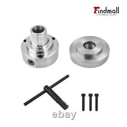 Findmall 5C 5Collet Lathe Chuck Closer With Semi-finished Adp. 2-1/4 x 8 Thread