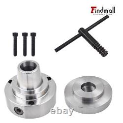 Findmall 5C 5Collet Lathe Chuck Closer With Semi-finished Adp. 2-1/4 x 8 Thread