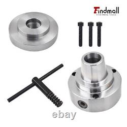 Findmall 5C 5Collet Lathe Chuck Closer With Semi-finished Adp. 2-1/4 x 8 Thread