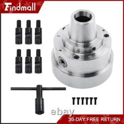 Findmall 5C Collet Chuck D1-5 Mount High Precision Adjustable for Metal Lathe