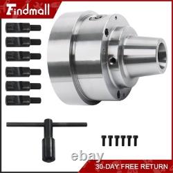 Findmall 5C Collet Chuck D1-5 Mount High Precision Adjustable for Metal Lathe