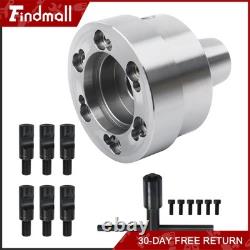 Findmall 5C Collet Chuck D1-5 Mount High Precision Adjustable for Metal Lathe