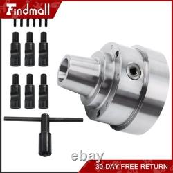 Findmall 5C Collet Chuck D1-5 Mount High Precision Adjustable for Metal Lathe