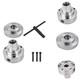 Findmall 5C Collet Lathe Chuck Closer Adapter 1-1/2 x 8 Thread for Lathe