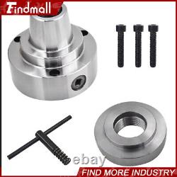 Findmall 5C Collet Lathe Chuck Closer With Semi-finished Adp. 2-1/4 x 8 Thread