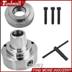 Findmall 5C Collet Lathe Chuck Closer With Semi-finished Adp. 2-1/4 x 8 Thread