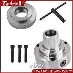 Findmall 5C Collet Lathe Chuck Closer With Semi-finished Adp. 2-1/4 x 8 Thread