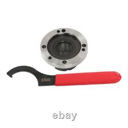 For Milling 100mm Diameter ER-40 Collet Chuck Compact Lathe Tight Tolerance New