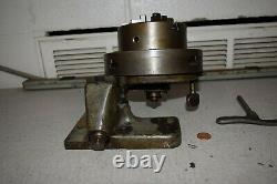 George Gorton Machine 204-1 Grinding Milling Fixture with 4 Skinner Lathe Chuck