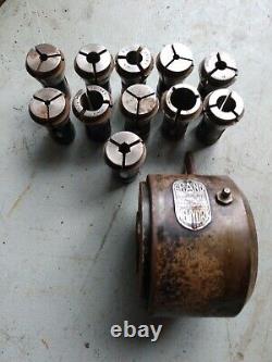 Grand model 210 Lathe Spindle Collet Spinning Fixture Chuck South Bend ATLAS