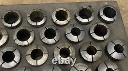 HARDINGE SJOGREN NO. 2-D6'' SPEED COLLET CHUCK 2J COLLET D1-6 With Set Of Collets
