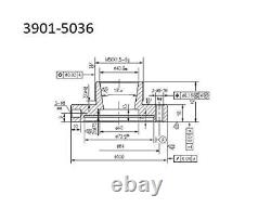 HHIP 3901-5036 ER-40 Collet Chuck 100 mm Diameter x 42 mm Height